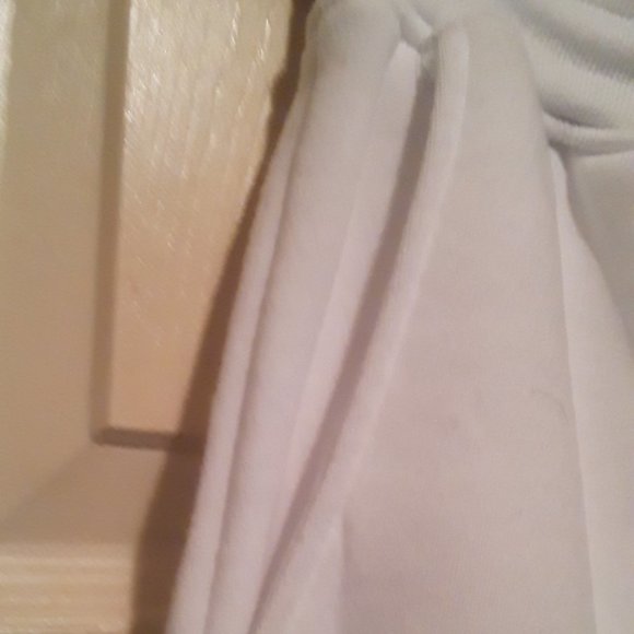 Aknowledge Womens White pull up shorts size L NWT - Picture 5 of 10